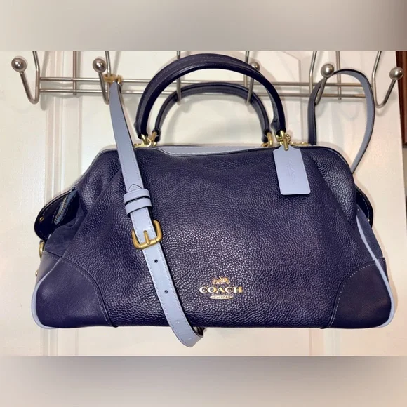 COACH Lane Satchel - Crossbody in Colorblock - Boutique 73720 - PRISTINE - Picture 14 of 14